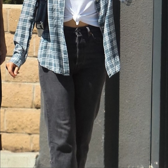 Vtg Eddie Bauer washed black high rise relaxed fit jeans - Picture 9 of 9